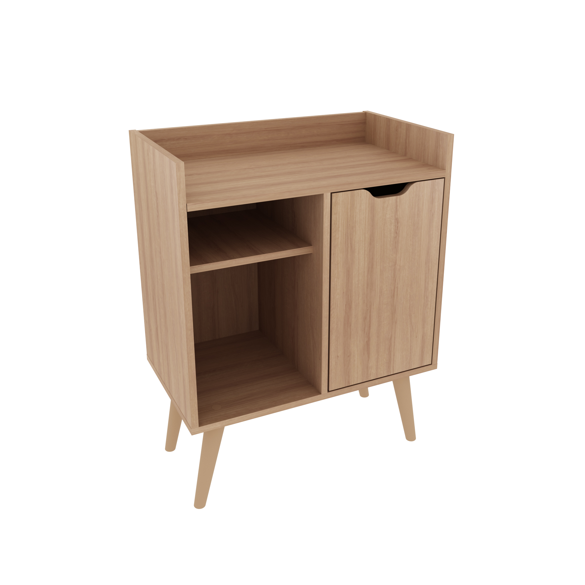 MESA ARRIMO/BAR/APARADOR/GABINETE ALMENDRA AP2310 78,5 X60,0 X34,8CM - 2