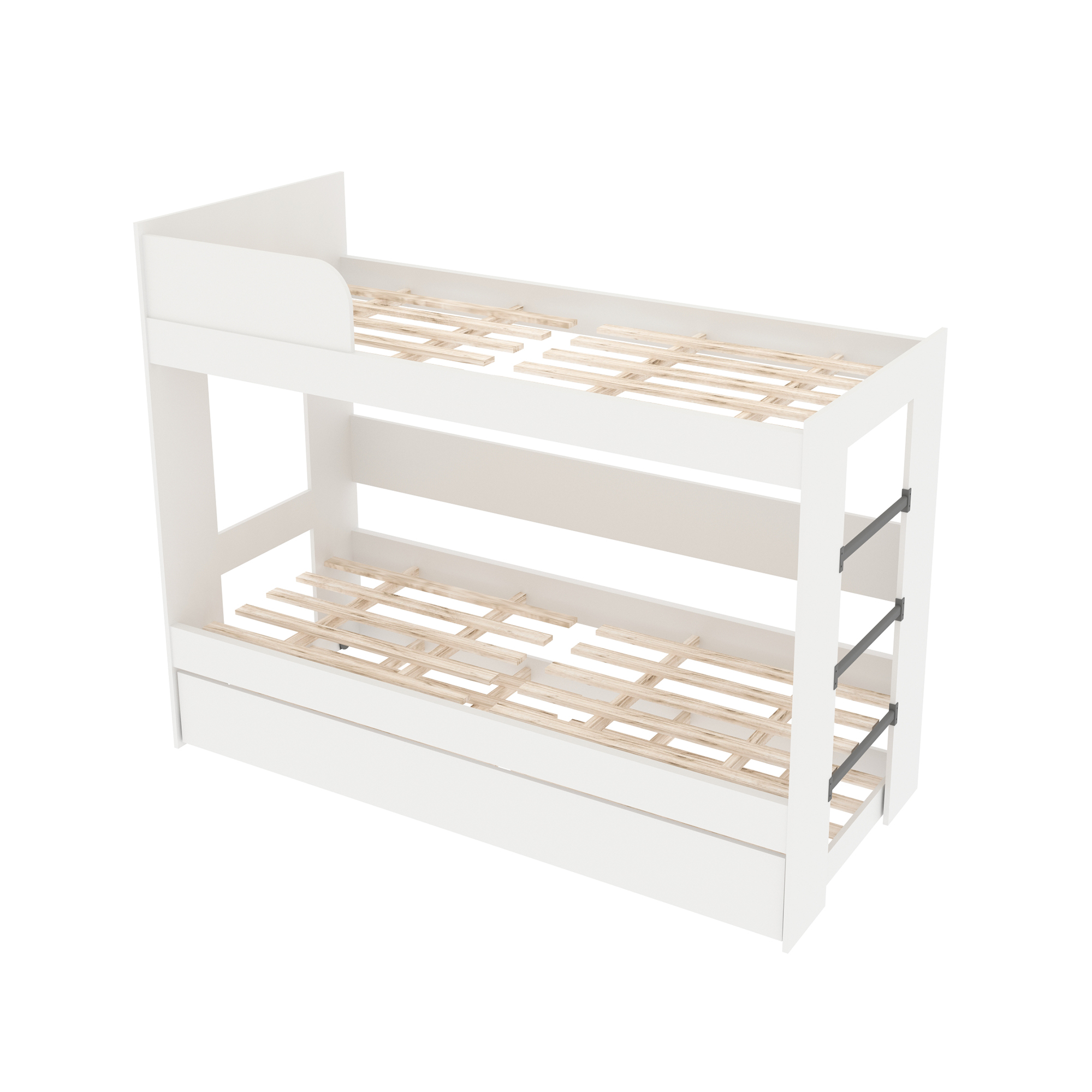 CAMAROTE LITERA TRIPLE BLANCO CM8003 155 X 193 X 96,5 CM - 2