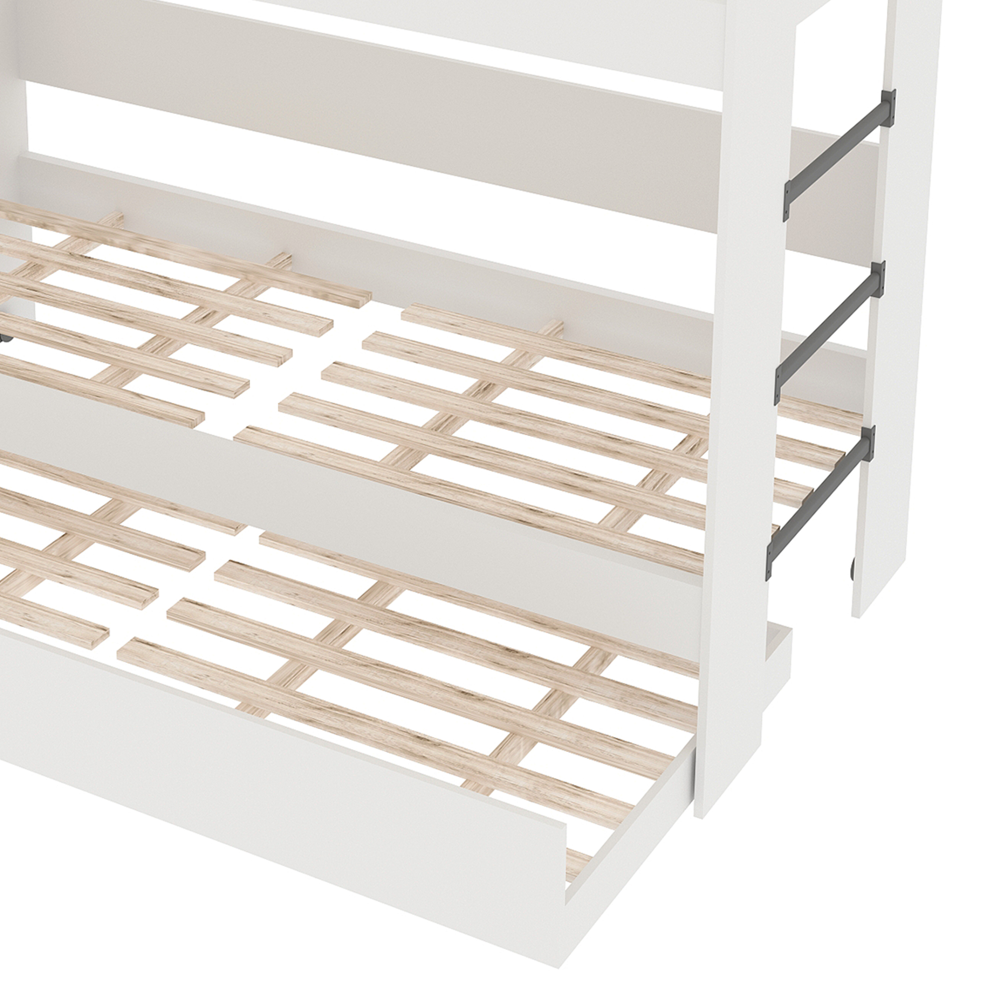 CAMAROTE LITERA TRIPLE BLANCO CM8003 155 X 193 X 96,5 CM - 4