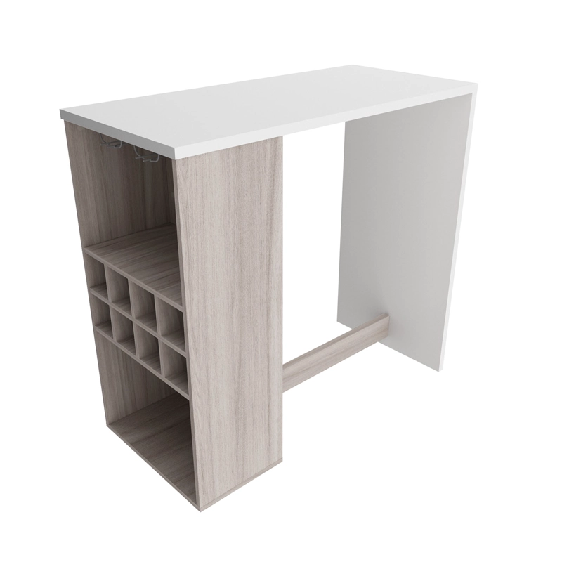 MESA TECNOMOBILI AD5003.0002 COCINA ISLA CARVALHO-BLANCO MDP - 2