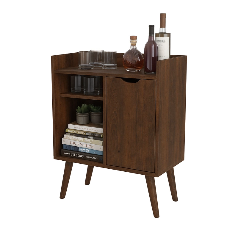 MESA ARRIMO 600X785X348 CM RUSTICO - 3