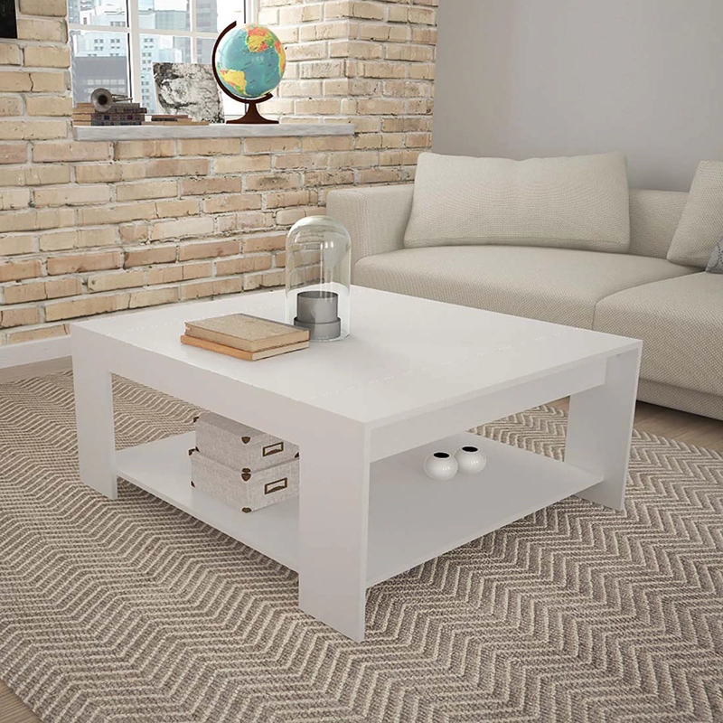 MESA DE CENTRO BLANCO 42X100X90 MC2219.0003 - 2