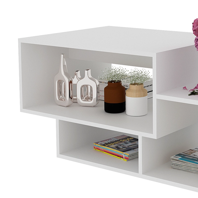 MESA DE CENTRO BLANCO 45,7X110X54 MC2228.0002 - 1