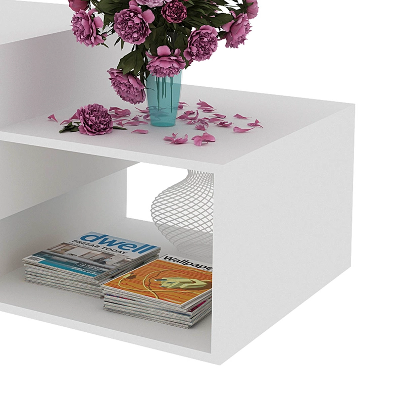 MESA DE CENTRO BLANCO 45,7X110X54 MC2228.0002 - 2