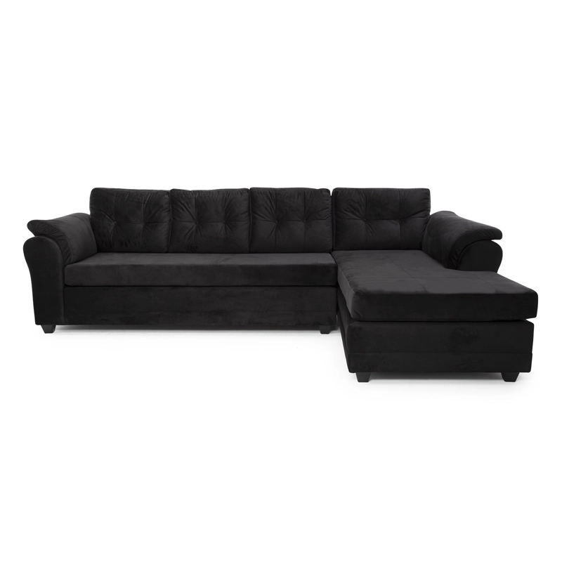 SOFÁ SECCIONAL MUEBLES MPR JOURNEY DERECHO 5 CUERPOS MADERA PINO FELPA - 2