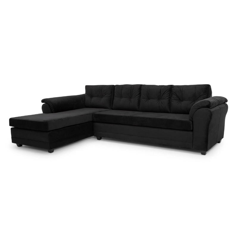 SOFÁ SECCIONAL MUEBLES MPR JOURNEY IZQUIERDO 5 CUERPOS MADERA PINO FELPA - 3