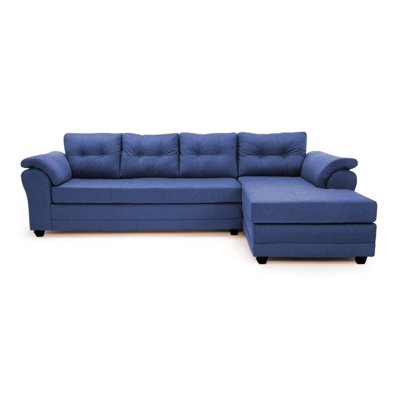 SOFÁ SECCIONAL MUEBLES MPR JOURNEY DERECHO 5 CUERPOS MADERA PINO TELA - 2