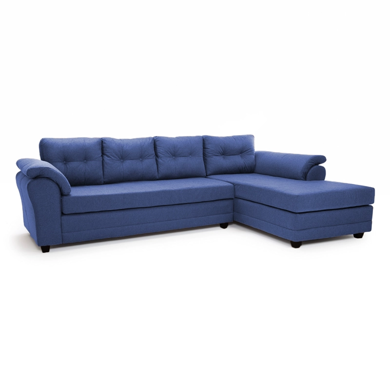 SOFÁ SECCIONAL MUEBLES MPR JOURNEY DERECHO 5 CUERPOS MADERA PINO TELA - 3