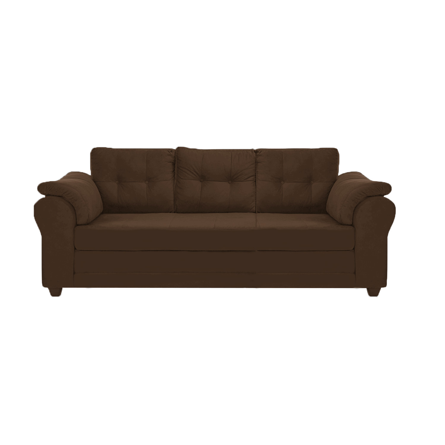 SOFÁ MUEBLES MPR MERCURY 3 CUERPOS MADERA PINO FELPA - 1