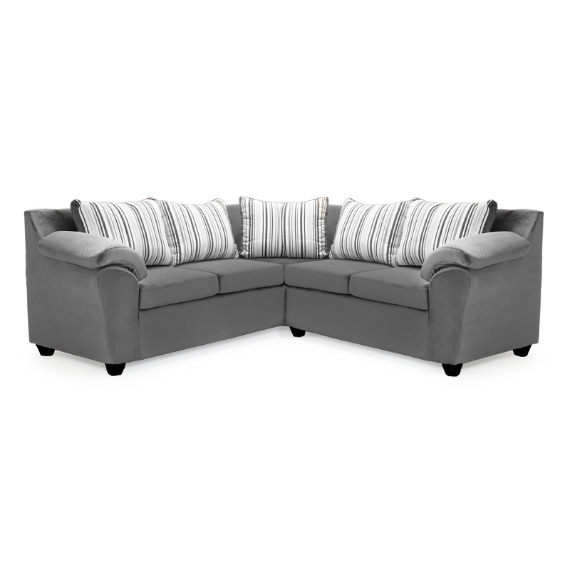 SOFÁ SECCIONAL MUEBLES MPR CATTALEYA DERECHO 5 CUERPOS MADERA PINO FELPA - 2