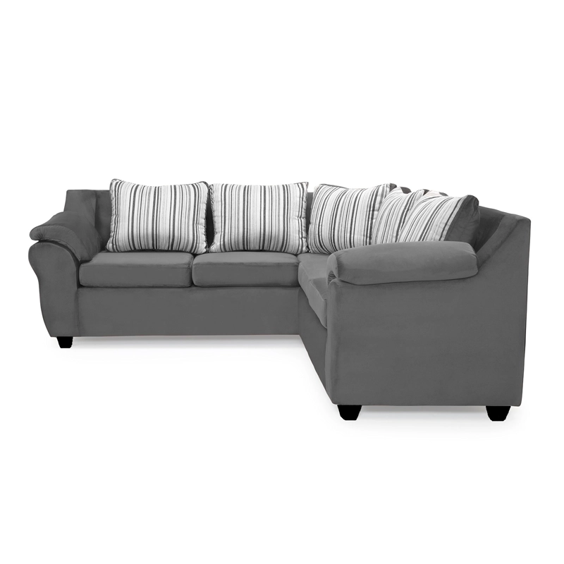 SOFÁ SECCIONAL MUEBLES MPR CATTALEYA DERECHO 5 CUERPOS MADERA PINO FELPA - 3