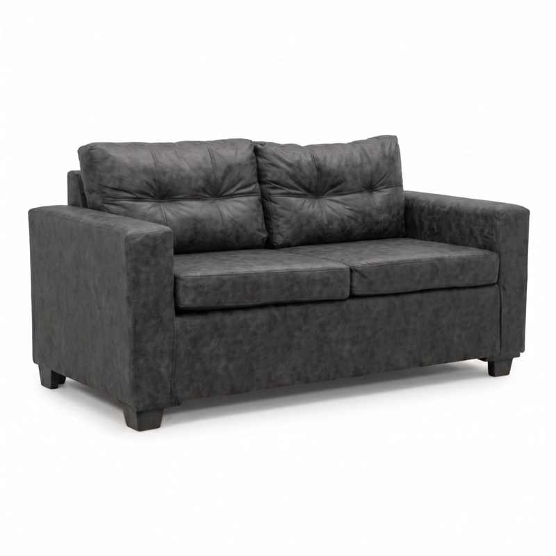 SOFÁ MUEBLES MPR MAVERICK 3 CUERPOS CAFÉ - 3