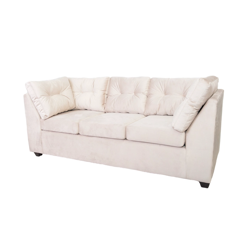 SOFÁ MUEBLES MPR ALARGADO FELPA SECCIONAL BONSAI CALIPSO - 2