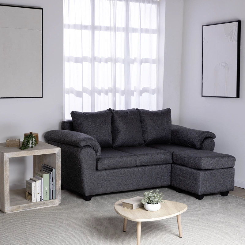 SOFA EZEIZA + POUF LINO - 1