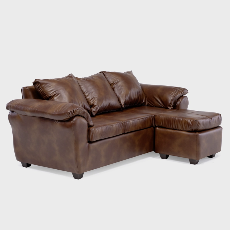 SOFA EZEIZA + 1 POUF PU - 3