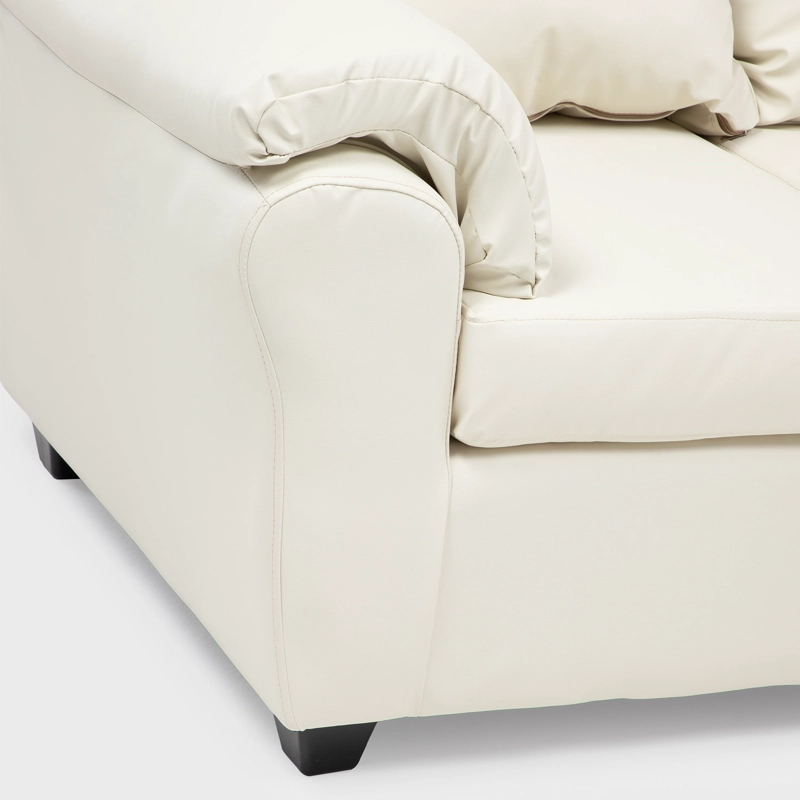 SOFA EZEIZA + 1 POUF PU - 5