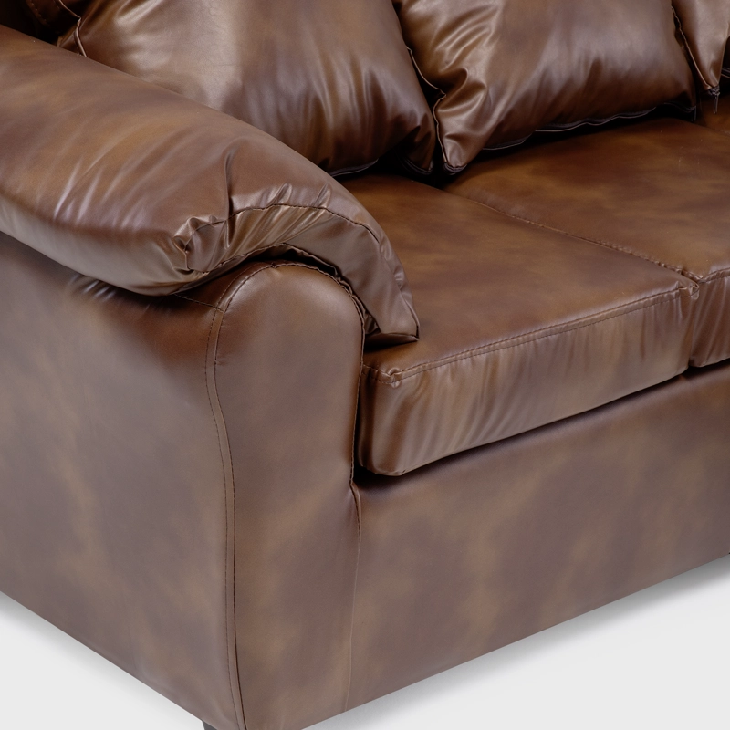 SOFA EZEIZA + 1 POUF PU - 5