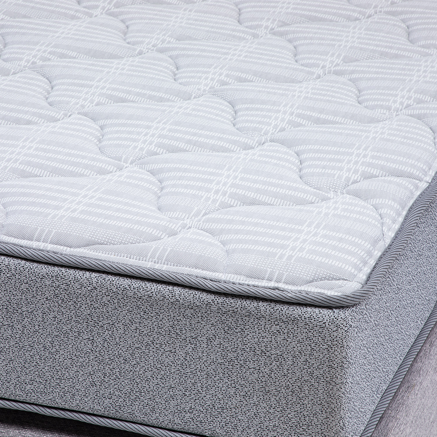 CAMA FEEL + RESPADO REST 1.5 PLAZA -  GRIS - 5