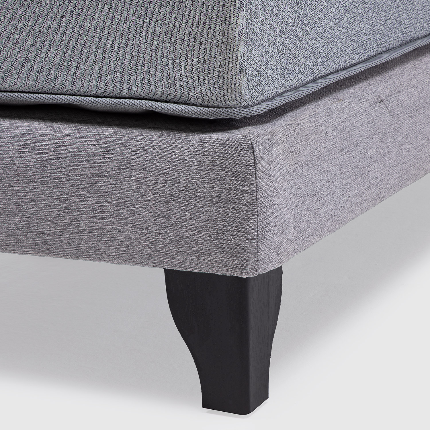 CAMA FEEL + RESPADO REST 1.5 PLAZA -  GRIS - 6