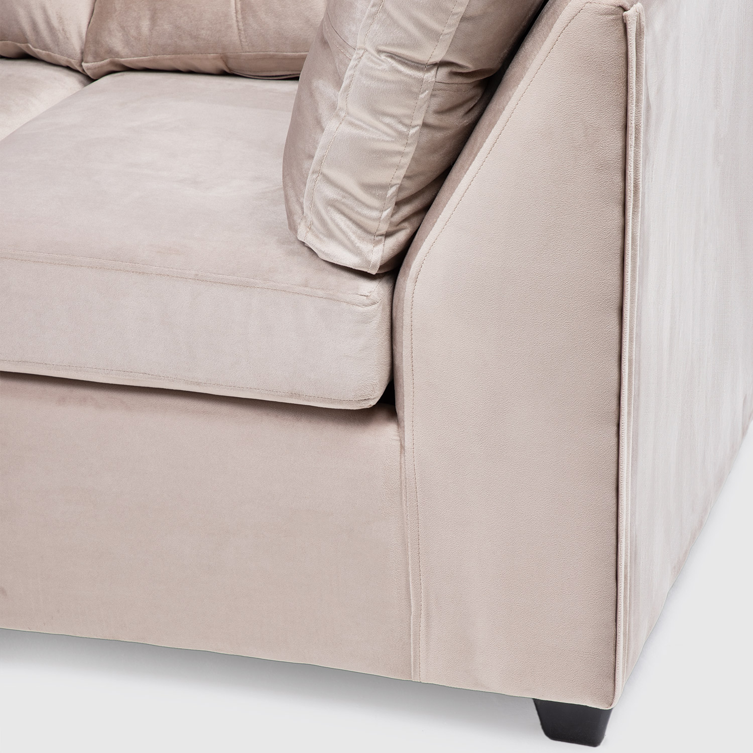 SECCIONAL BONSAI FELPA BEIGE - 6