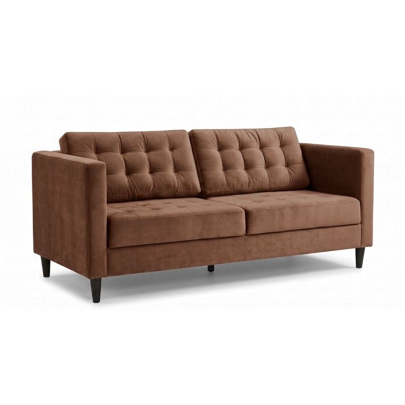 SOFA 3 CUERPOS SIENA FELPA - 2