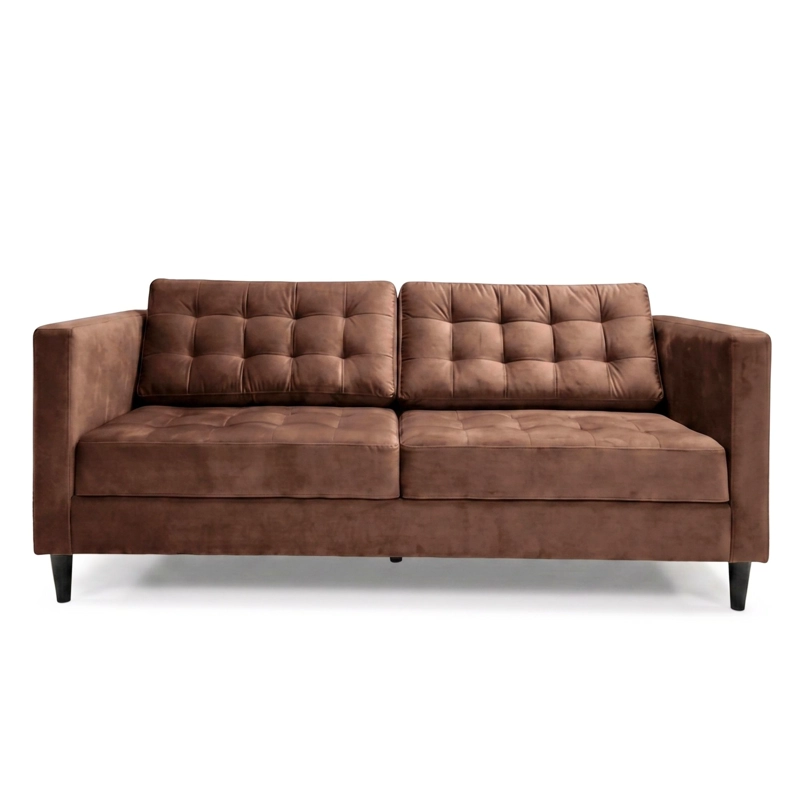 SOFA 3 CUERPOS SIENA FELPA - 3