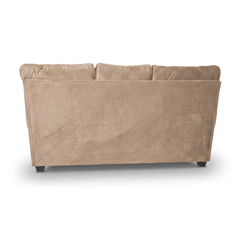 SOFA 3 CUERPOS BOSTON FELPA + 2 POUF - 6
