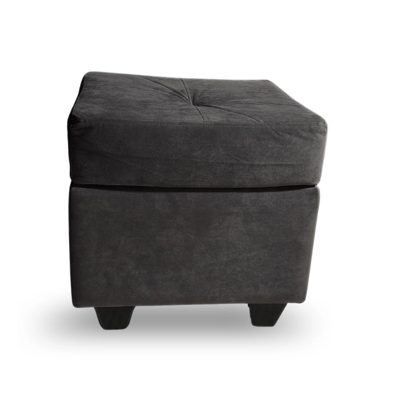 SOFA 3 CUERPOS BOSTON FELPA + 2 POUF - 8