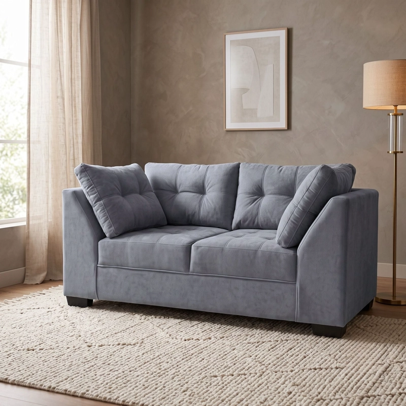 SOFA 2 CUERPOS EDIMBURGO CHENILLE - 1