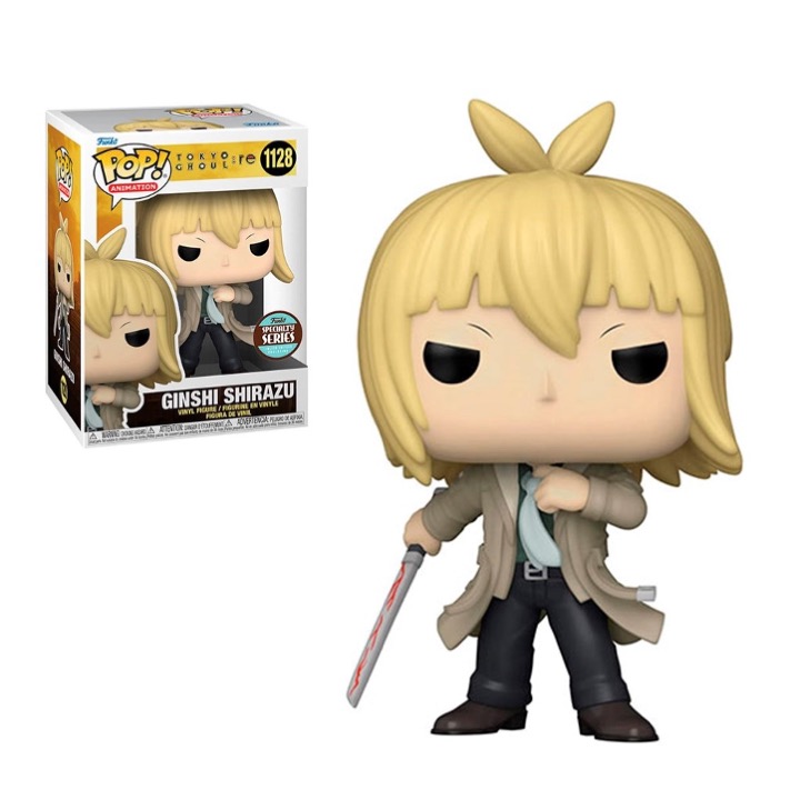 Funko Pop! Vinyl-Figur: Tokyo Ghoul – Ginshi Shirazu, 9,5 Cm, Inkl. Schutzbox Für Sammler
