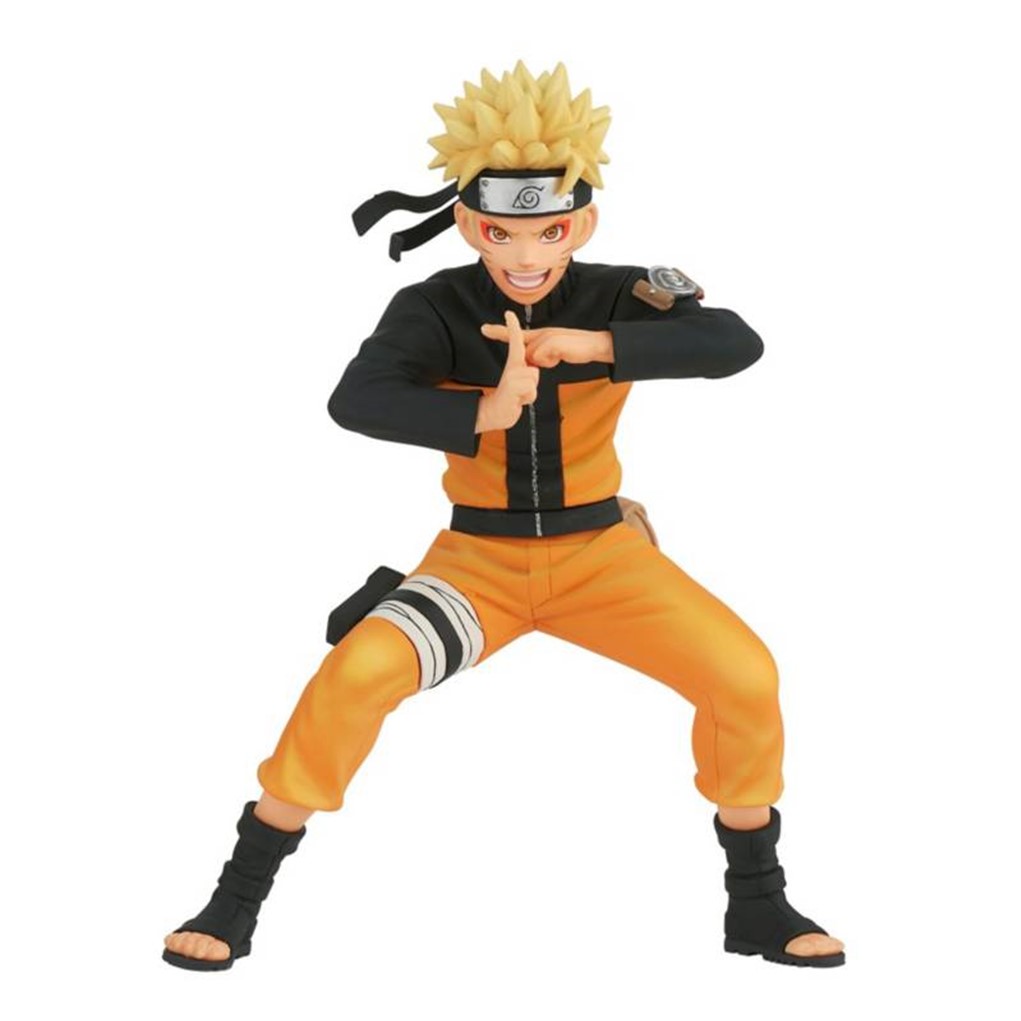 FIGURA COLECCIONABLE BANPRESTO NARUTO SHIPPUDEN VIBRATION STARS VER B NARUTO UZUMAKI - 1
