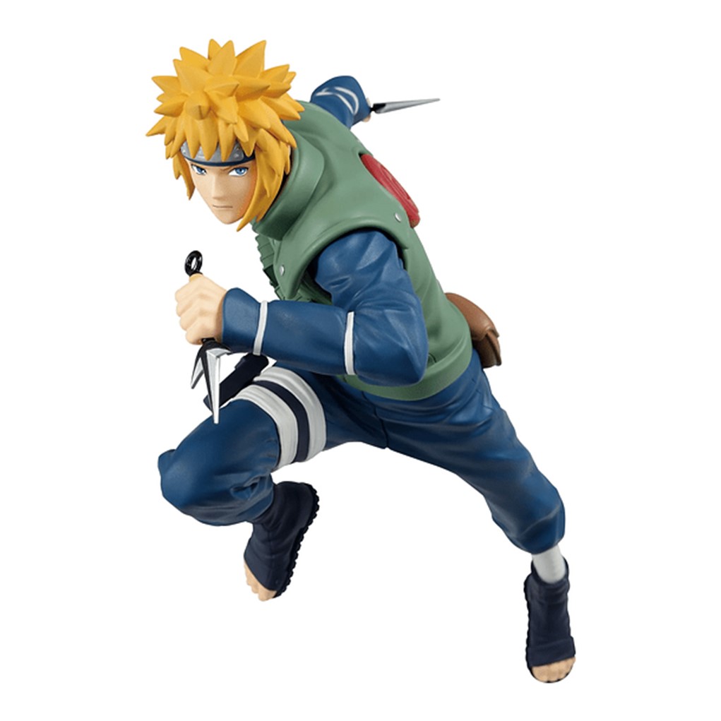 FIGURA COLECCIONABLE BANPRESTO NARUTO SHIPPUDEN VIBRATION STARS MINATO NAMIKAZE - 1