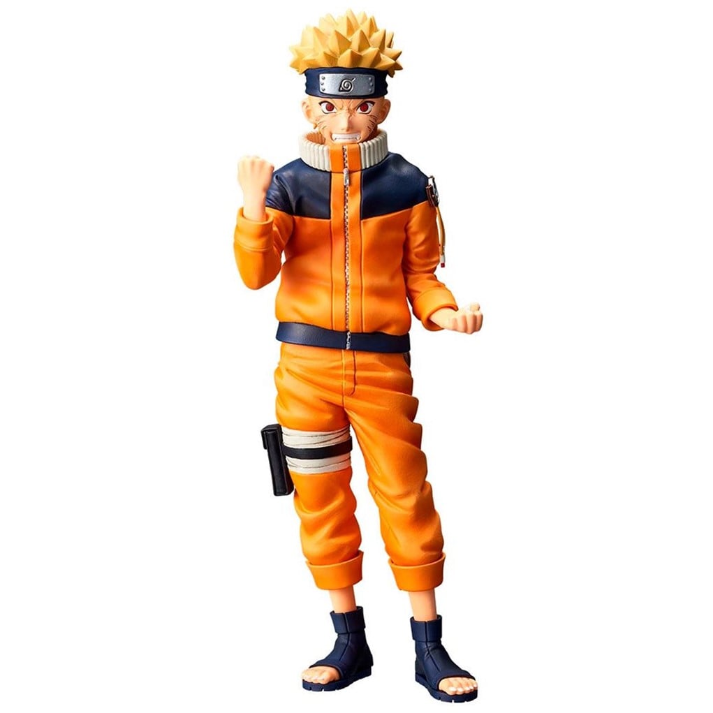 FIGURA COLECCIONABLE BANPRESTO NARUTO UZUMAKI 2 GRANDISTA NERO - 1