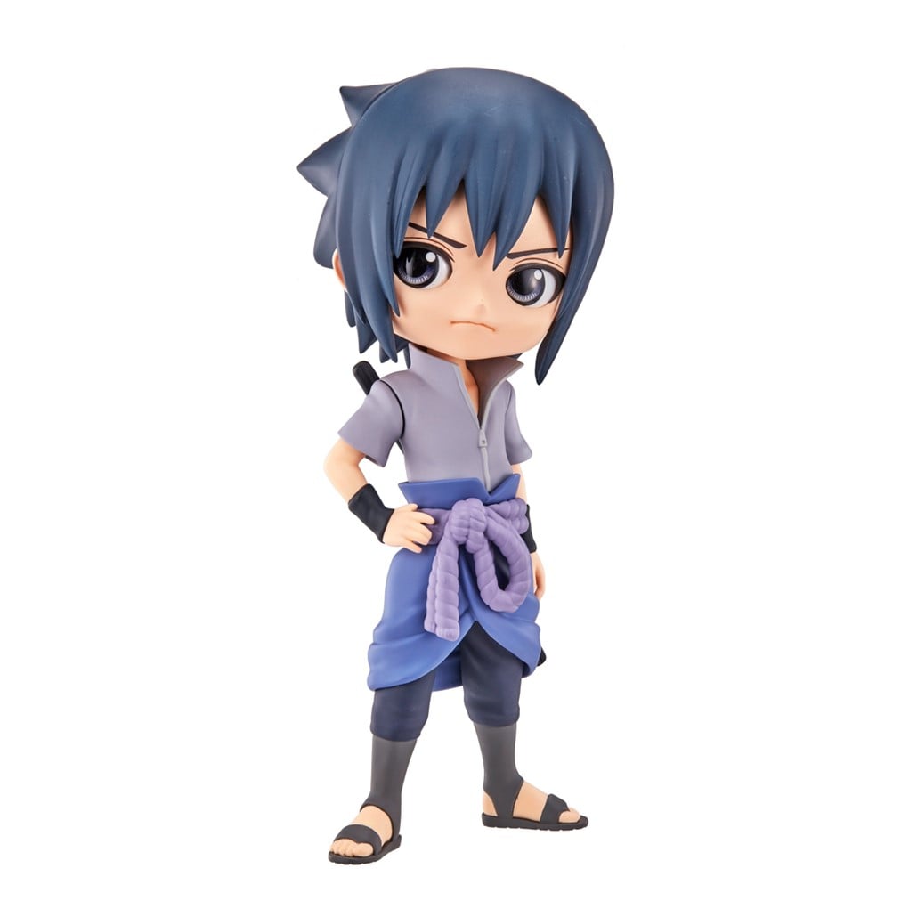 FIGURA COLECCIONABLE BANPRESTO NARUTO SHIPPUDEN SASUKE UCHIHA VER A Q POSKET - 1