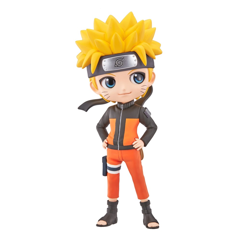 FIGURA COLECCIONABLE BANPRESTO NARUTO SHIPPUDEN NARUTO UZUMAKI VER A Q POSKET - 1
