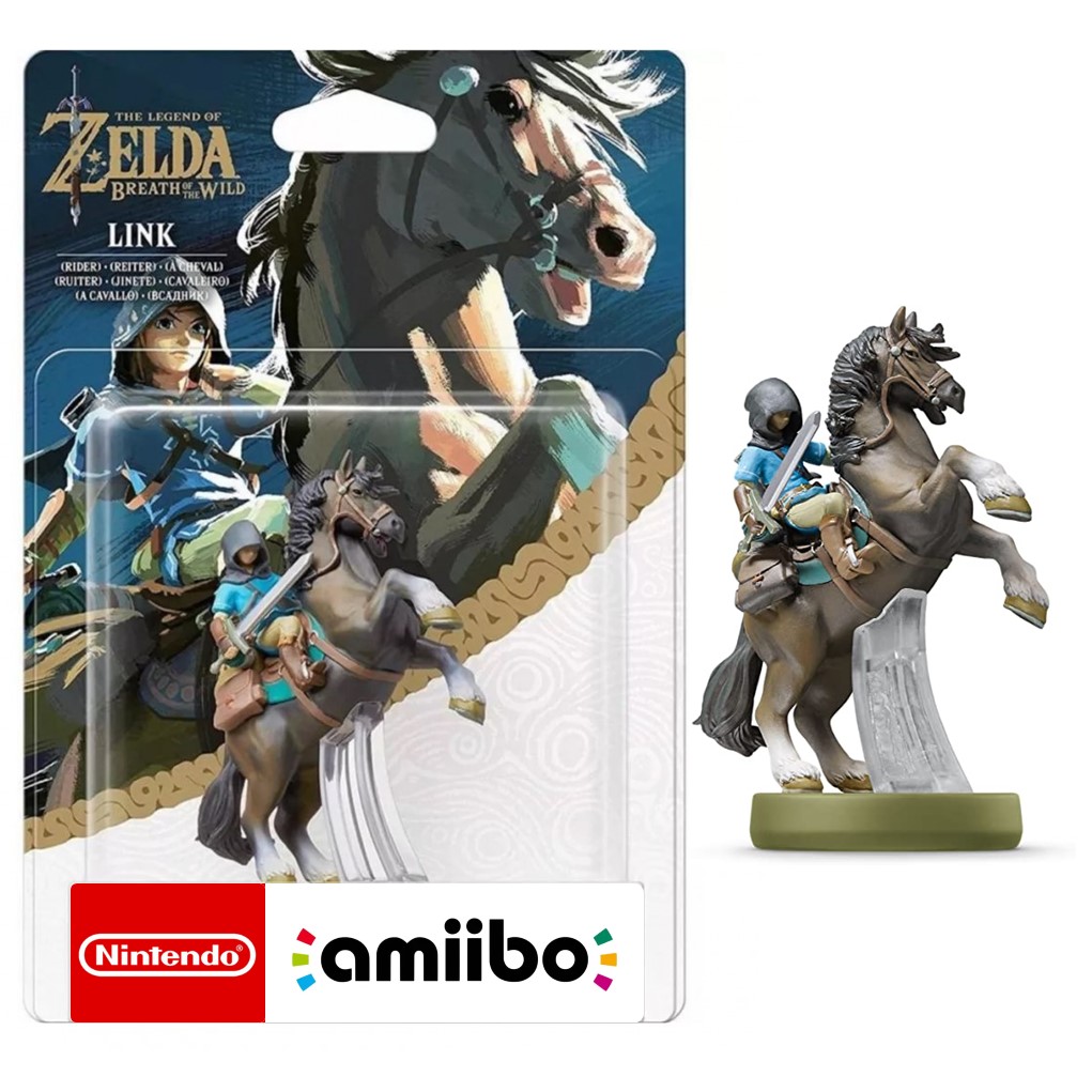 AMIIBO NINTENDO LINK A CABALLO ZELDA BREATH OF THE WILD - 2