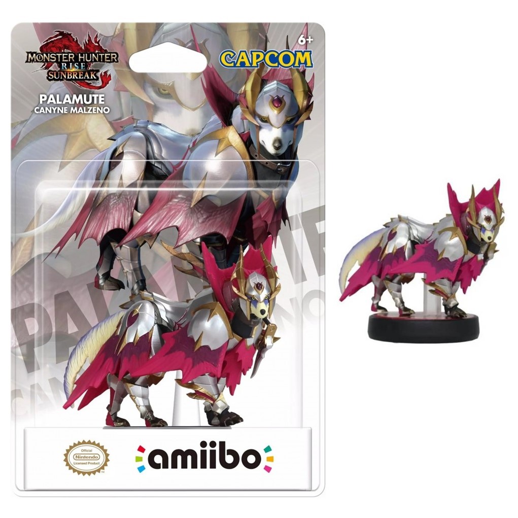 AMIIBO NINTENDO PALAMUTE MONSTER HUNTER RISE SUNBREAK - 2