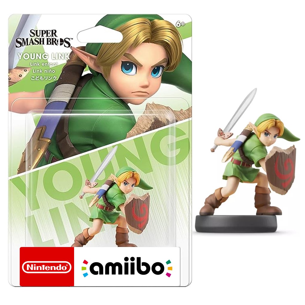AMIIBO NINTENDO YOUNG LINK SUPER SMASH BROS - 2