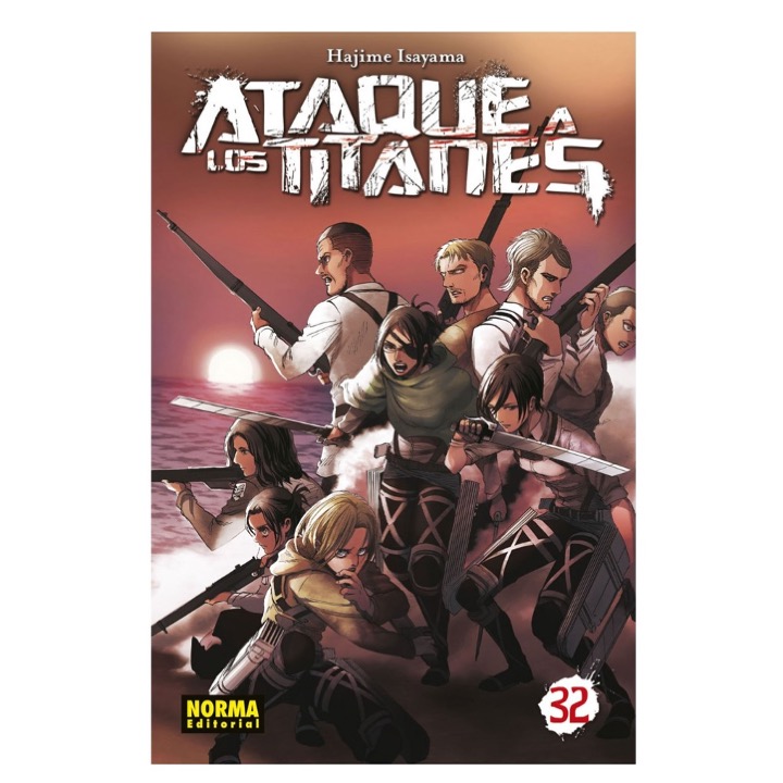 MANGA ATAQUE A LOS TITANES TOMO 32 - NORMA ESPAÑA - 1
