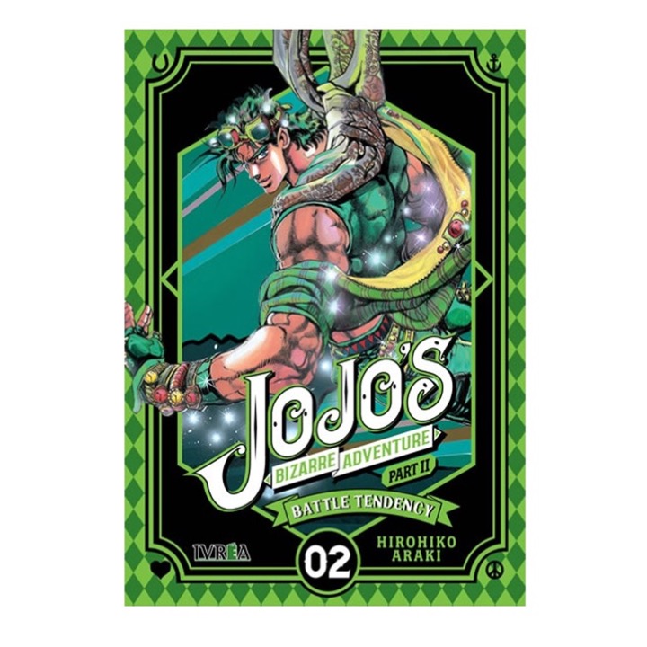 MANGA JOJO'S BIZARRE ADVENTURE BATTLE TENDENCY PART II TOMO 2 - IVREA ESPAÑA - 1