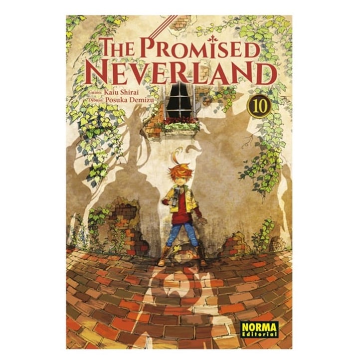 MANGA THE PROMISED NEVERLAND TOMO 10 - NORMA ESPAÑA - 1