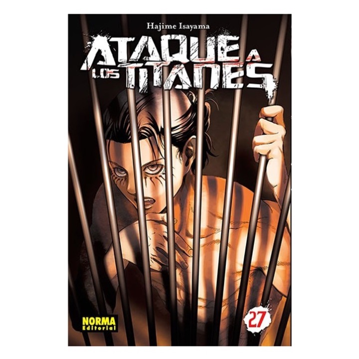 MANGA ATAQUE A LOS TITANES TOMO 27 - NORMA ESPAÑA - 1