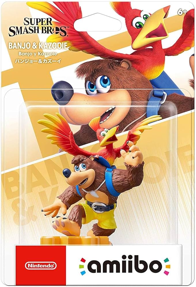 AMIIBO BANJO - KAZOOIE SUPER SMASH BROS NINTENDO - 1
