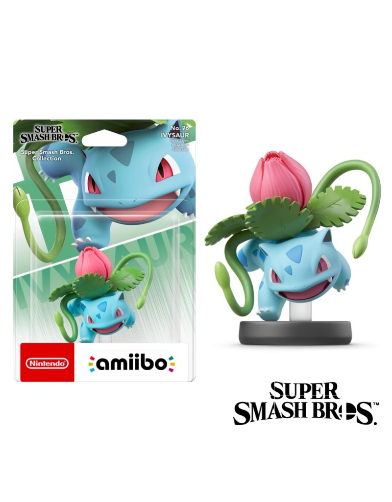 AMIIBO IVYSAUR SUPER SMASH BROS NINTENDO - 1