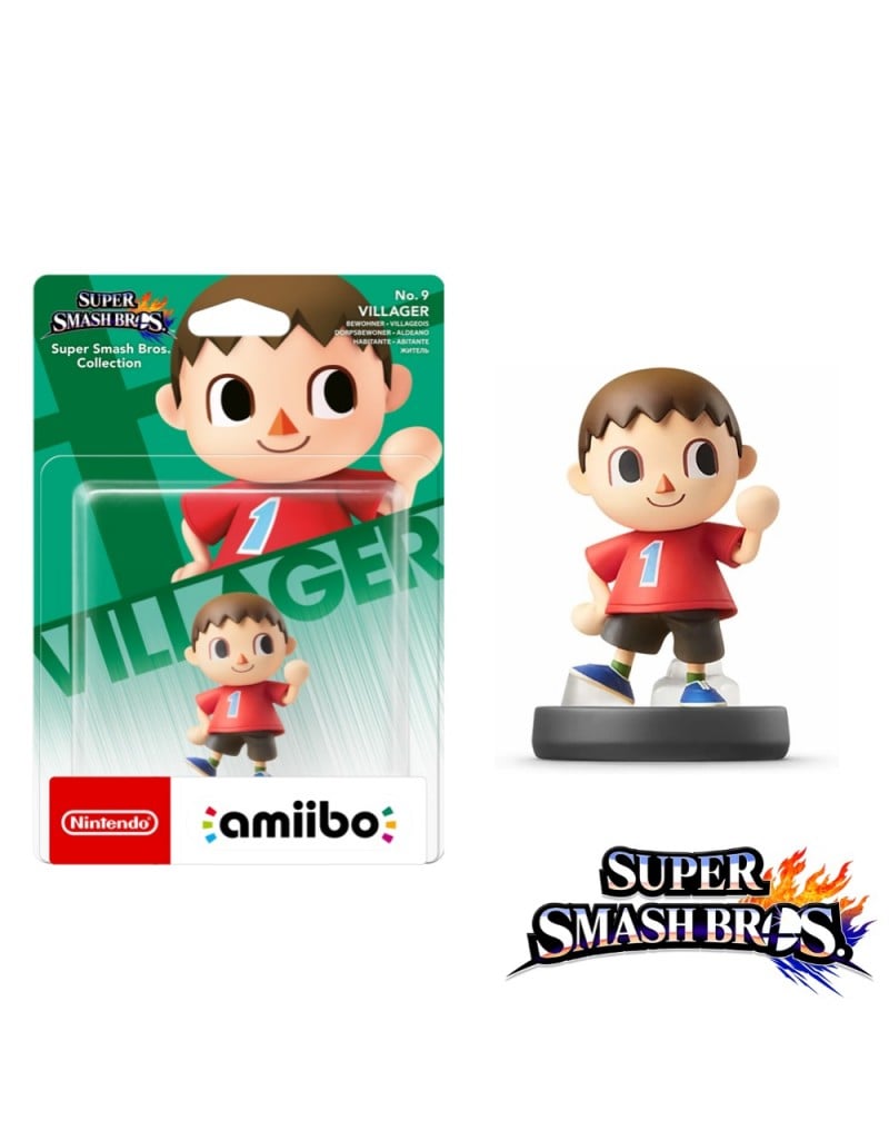 AMIIBO VILLAGER ALDEANO SUPER SMASH BROS - 1