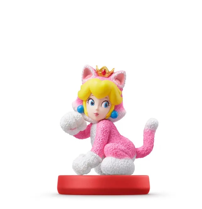 AMIIBO CAT PEACH SUPER MARIO - 2