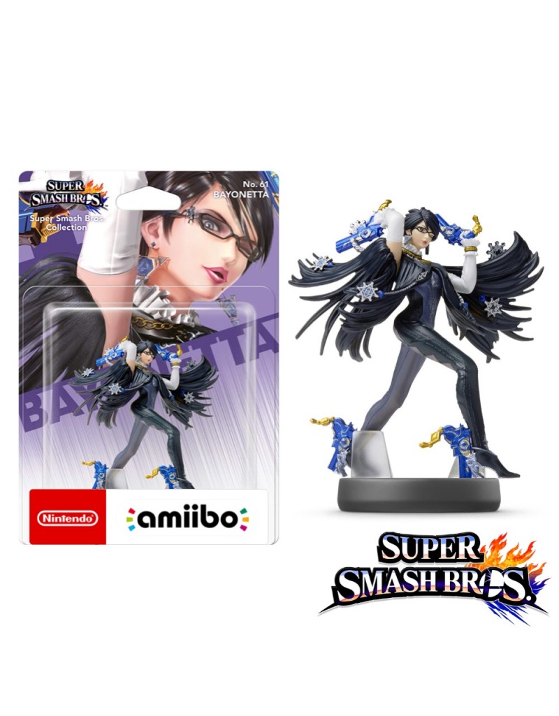 AMIIBO BAYONETTA SUPER SMASH BROS NINTENDO - 1