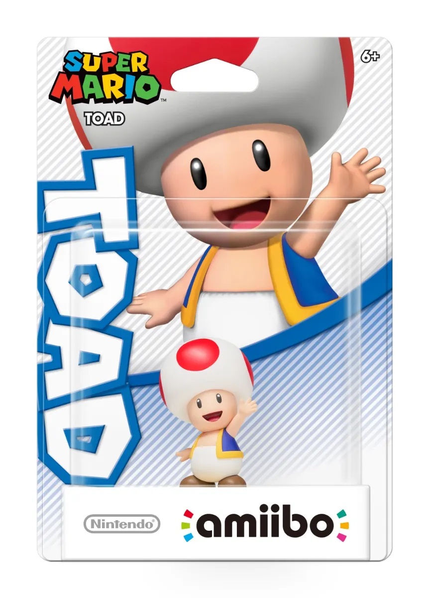 AMIIBO TOAD SUPER MARIO - 1