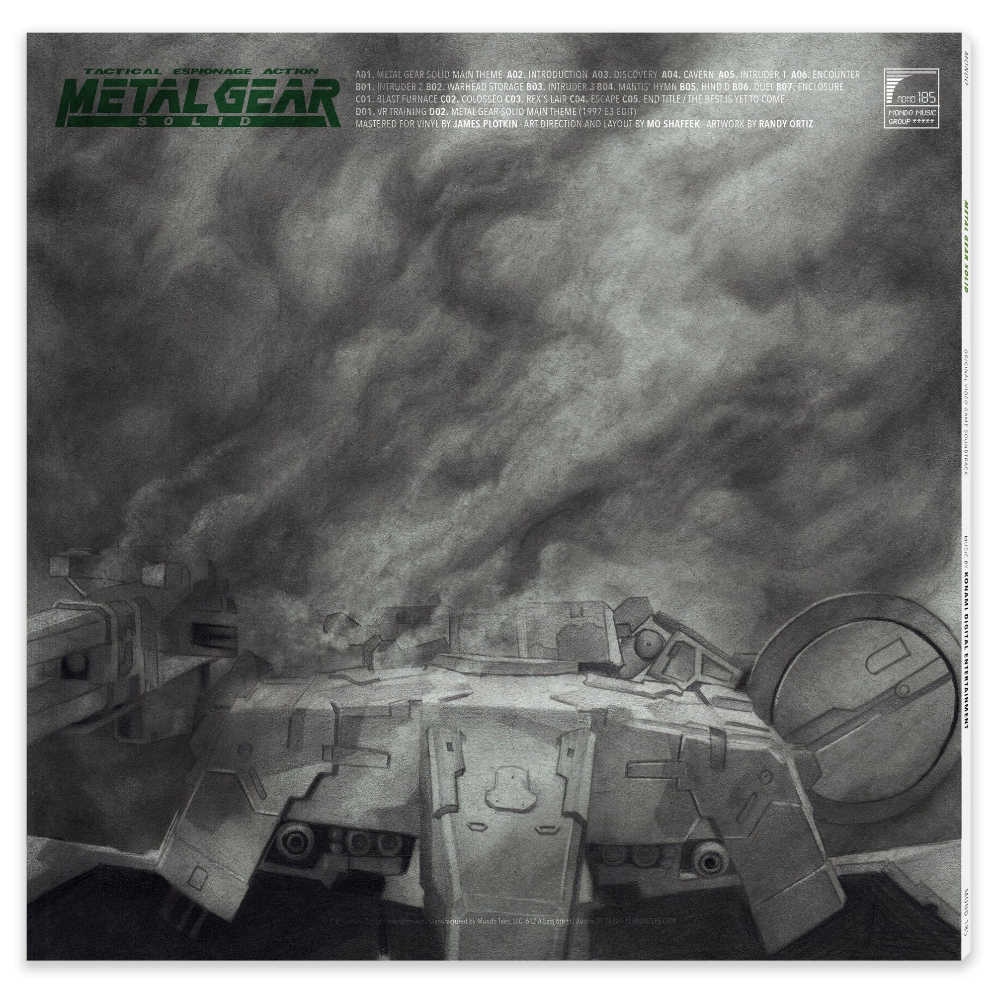 VINILO METAL GEAR SOLID EXCLUSIVO - 3