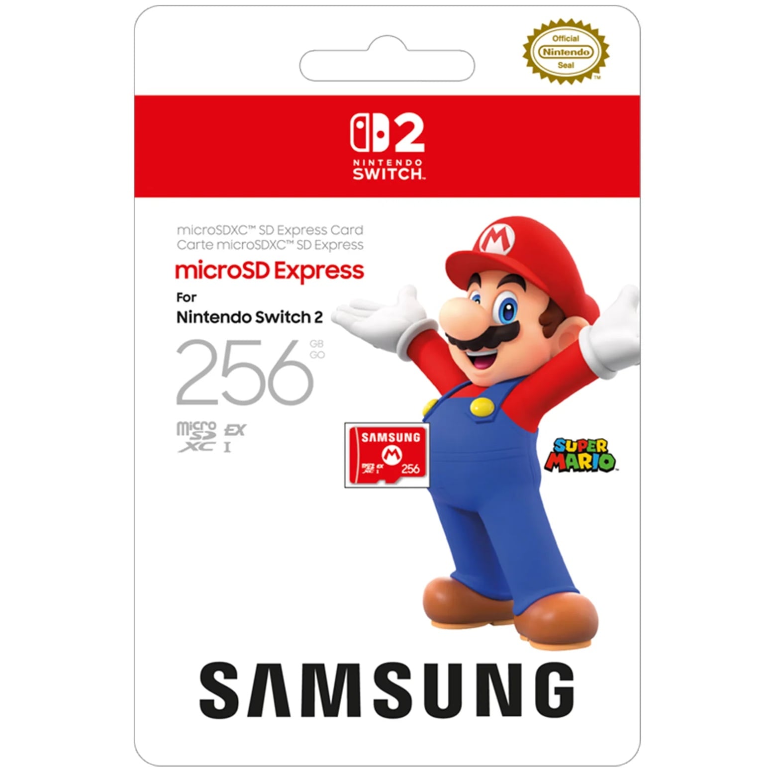 MICROSD EXPRESS CARD 256GB ORIGINAL NINTENDO SWITCH 2